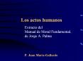 Los actos humanos