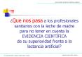 Que nos pasa a los profesionales sanitarios con la leche de madre para no tener en cuenta la EVIDENC