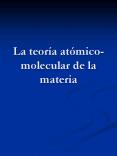 La teora atmicomolecular de la materia