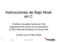 Instrucciones de Bajo Nivel en C