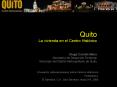 Quito La vivienda en el Centro Histrico