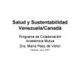 Salud y Sustentabilidad VenezuelaCanad