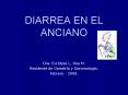 DIARREA EN EL ANCIANO