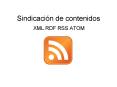 Sindicacin de contenidos