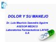 DOLOR Y SU MANEJO