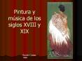 Pintura y msica de los siglos XVIII y XIX