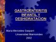 GASTROENTERITIS INFANTIL Y DESHIDRATACION
