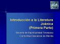 Introduccin a la Literatura Jonica Primera Parte