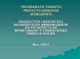 PROGRAMA DE PASANTIA PROYECTO ANDESTAD MONOGRAFA