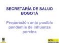 SECRETARA DE SALUD BOGOT Preparacin ante posible pandemia de influenza porcina