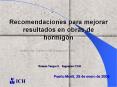 Recomendaciones para mejorar resultados en obras de hormig