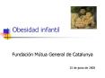 Obesidad infantil