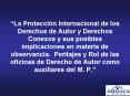 La Proteccin Internacional de los Derechos de Autor y Derechos Conexos y sus posibles implicaciones