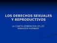 LOS DERECHOS SEXUALES Y REPRODUCTIVOS