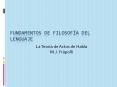 Fundamentos de Filosofa del Lenguaje