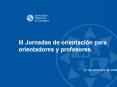 III Jornadas de orientaci