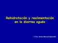 Rehidratacin y realimentacin en la diarrea aguda