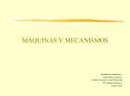 MQUINAS Y MECANISMOS
