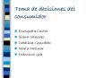 Toma de decisiones del consumidor