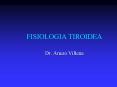 FISIOLOGIA TIROIDEA