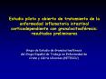 Estudio piloto y abierto de tratamiento de la enfermedad inflamatoria intestinal corticodependiente