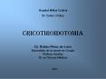 Cricotiroidotomia