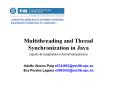 Multithreading and Thread Synchronization in Java