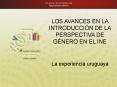LOS AVANCES EN LA INTRODUCCIN DE LA PERSPECTIVA DE GNERO EN EL INE