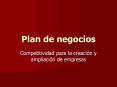 Plan de negocios