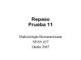 Repaso Prueba 11