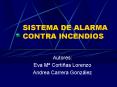 SISTEMA DE ALARMA CONTRA INCENDIOS