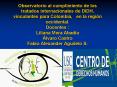 Observatorio al cumplimiento de los tratados internacionales de DIDH, vinculantes para Colombia,  en la regi