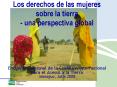 Los derechos de las mujeres sobre la tierra una perspectiva global