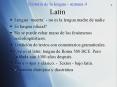Historia de la lengua semana 4 Latn
