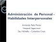 Administracin de Personal Habilidades Interpersonales