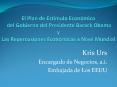 El Plan de Estimulo Econmico del Gobierno del Presidente Barack Obama y Las Repercusiones Econmicas