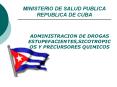 MINISTERIO DE SALUD PUBLICA REPUBLICA DE CUBA