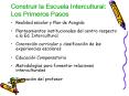 Construir la Escuela Intercultural: Los Primeros Pasos