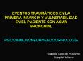 EVENTOS TRAUMTICOS EN LA PRIMERA INFANCIA Y VULNERABILIDAD EN EL PACIENTE CON ASMA BRONQUIAL