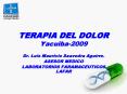 TERAPIA DEL DOLOR Yacuiba2009