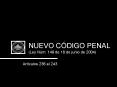 NUEVO CDIGO PENAL Ley Nm' 149 de 18 de junio de 2004