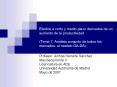 Efectos a corto y medio plazo derivados de un aumento de la productividad Tema 7' Anlisis conjunto d