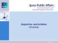 Aspectos sectoriales -Vivienda-