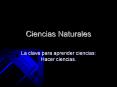 Ciencias Naturales
