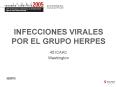 INFECCIONES VIRALES POR EL GRUPO HERPES