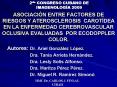 ASOCIACIN ENTRE FACTORES DE RIESGOS Y ATEROSCLEROSIS CAROTDEA EN LA ENFERMEDAD CEREBROVASCULAR OCLUS