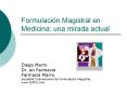 Formulacin Magistral en Medicina: una mirada actual