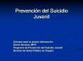 Prevencin del Suicidio Juvenil