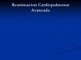 Reanimacion Cardiopulmonar Avanzada