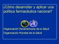 Situacin Mundial Farmacutica caractersticas del problema 1
